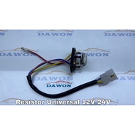 Resistor Universal 12V 24V ❄️ [TRUCK AIRCOND]