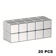 KEMONI Neodymium Magnet Cube Square Strong Magnet Cube 8x8x8mm 20PCS - N25 - Tinari