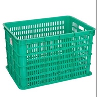 Storage Box Kontainer Barang Perkakas Industri Pabrik Keranjang Paket Bolong Lubang Krat Industri Pe