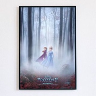 冰雪奇緣2 電影限量原版海報Disney
