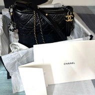 購至專門店 有單 全套 Chanel Gabrielle small hobo bag black size s 女裝 名牌 流浪包 小號 包包 包 袋