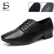 【In-demand】 Salsa Dance Shoes Men Latin Dance Shoes Genuine Soft Sole Men's Tango Ballroom Modern Dancing Shoes Sneakers Man