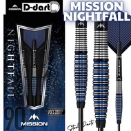 MISSION STEEL TIP DART - 22G/24G/26G M4 NIGHTFALL 90% Tungsten Steel Darts (ARROW DART)