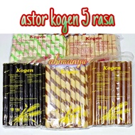 Astor Kogen 5 Rasa - kogen waferstick aneka rasa - paket astor khong guan