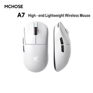 Mchose A7 Ultra Mouse Wireless Bluetooth PAW3395/PAW3950 เมาส์น้ําหนักเบา gpwแม่พิมพ์รุ่นเดียวกัน
