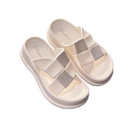 Thick Sole Sandals and Slippers Women's Shoes Summer Outwear 2024 New Arrival Best Selling Internet Celebrity Super Hot Shit Feeling Beach Flip-Flops