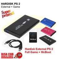 Hardisk external USB PS 2 free McBoot full game siap main