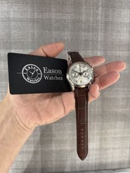 ❤️公價$68,800 計時馬錶 透明玻璃錶底 自動機械錶 ✅證書 ✅盒 CARL F.BUCHERER 00.10910.08.13.01