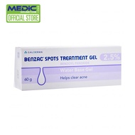 Benzac Spots Treatment Gel Benzoyl Peroxide 2.5 Percent - By Medic Drugstore