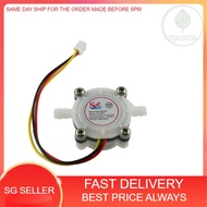 (Ready Stock) YF-S401 Water Flow Sensor 1/4" Hall Effect Flowmeter Fluid Meter for Coffee machine IO