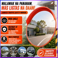 Safety Traffic Mirror 130 Wide Angle Easy Install Parking Lot Warehouse Road