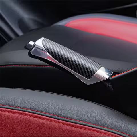 Car Hand Brake Cover Handbrake Grips Protectio For AUDI A3 8P S3 A1 8X A4 B7 B8 B9 A5 A6 C5 C6 C7 A7