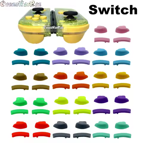 15colors 1x For Joycon L R ZR ZL Keys Button set For Nintendo Switch Joy-Con Left Right Handle LR ZR