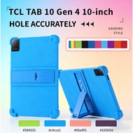 For TCL Tab 10 Gen 4 Tablet Case 10.1 inches Tablet Case Shell Shockproof Silicone Tablet Cover Ligh