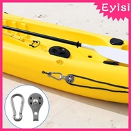 [Eyisi] 31Pcs Marine Kayak Canoe Anchor Trolley Kayak Pad Eyes Rigging O 9M Rope Hardware for Water Sports Rubber Dinghy