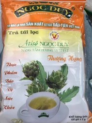 Trà túi lọc Atiso Thượng Hạng Ngọc Duy 200g (100 gói x 2g) Trà atiso Ngọc Duy Trà Atiso túi lọc Bách