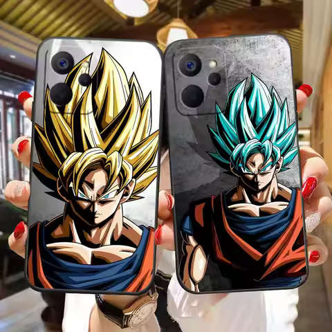 d-Dragon Ball Z Saiyan Vegeta Phone Case For OPPO Realme 16 15 15T 14 13 12 11 10 9 9I 8 8I 7 7I Pro