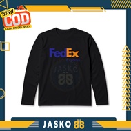 FedEx Express Logo V2 Long Sleeve Company Shirt