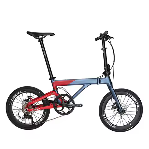 JAVA NEO2 Small Wheel Bicycle Aluminum Alloy Folding Bike 20 Inch Disc Brake 9 Speed Men Women commu