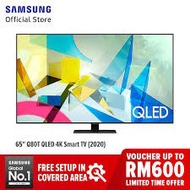Samsung 65 Inch (QA65Q80TAKXXM) 4K QLED Smart TV with Quantum Processor