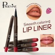Brush Lip Liner Lipstick Waterproof Non-Sticky Non-fading And Moisturizing