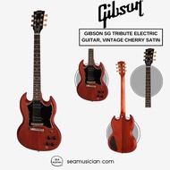 GIBSON SG TRIBUTE ELECTRIC GUITAR, VINTAGE CHERRY SATIN