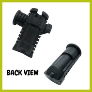 ∡ ┘ ╭ SUZUKI Smash 115 Motorcycle FRONT Footrest RUBBER color BLACK motorcycle accessories 1pair