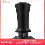 ISHOWMAL❤️ Espresso Coffee Tamper51/53/58mm Ripple Base 30lbs  Pressure Auto Rebound