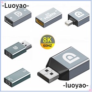 LUOYAO1 DP 1.4 Adapter 8K 60Hz 4K Video Monitor Projector HDTV-compatible