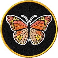 Butterfly Patch Embroidered Iron on Patches for Clothes Backpacks Bags Jeans Jackets Size 3" ID45095
