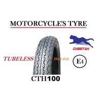 TAYAR 70/90-17, 80/90-17 CTH100 / KIN100 TUBELESS TYRE
