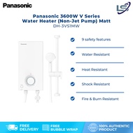 Panasonic 3600W V Series Water Heater (Non-Jet Pump) Matt DH-3VS1MW | 9 safety features | Water Resi