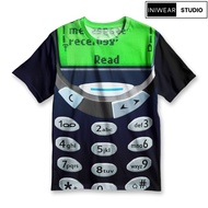 HP INIWEAR Unisex Nokia 3310 Fullprint – Unique & Cute Retro Design, Perfect for Casual Style | P-KS
