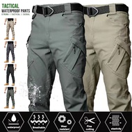 IX7/IX9 Tactical Pants Men's Cargo Waterproof Top Fabric Hiking COD Black