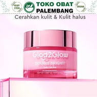 GLAD2GLOW DOUBLE BRIGHT DAY CREAM 30ML TONE UP CREAM G2G MORNING CREAM GLAD 2 GLOW BRIGHT SKIN PANTH