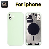 GL Replacement Back Cover Housing For iphone 12 Rear Battery Door Frame