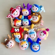 12 Zodiac Crochet Keychain Hand-Knitted | Handmade Cute Birthday Gift To Enhance Auspiciousness