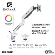 แขนจับจอคอมมีไฟ RGB รุ่น ERG-RGB01 รองรับจอ 17- 32 นิ้ว ปรับระดับได้ รับน้ำหนัก 9 kg