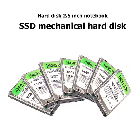 2.5 inch SATA III PC Hard Drive 80GB 120GB 160GB 250GB 320GB 500GB Internal HDD for Household Comput