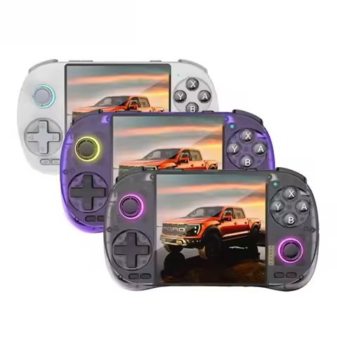 D40 Max Handheld Game Console Android Handheld 4" Touch Screen WiFi Retro Game System Emulator Video
