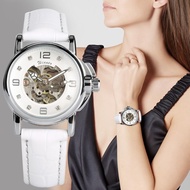 chenqian1 Women's Automatic Mechanical Ladies Clock Skeletons Wristwatch Hollow Out Automatic-self-winding