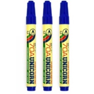 3 in 1 70A Unicorn Permanent Marker 2.0mm ~ Blue Color