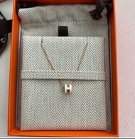 Hermes mini H pop necklace 项链