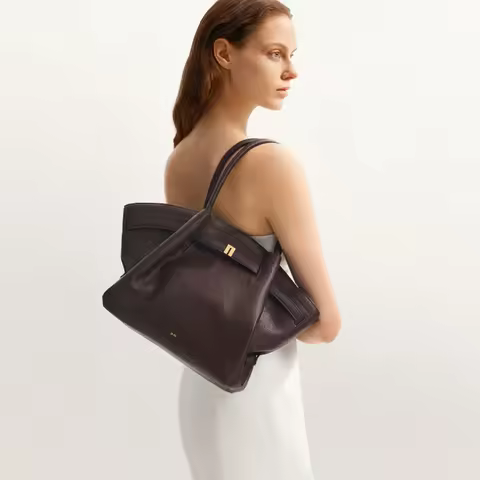 JW PEI Hana Mini Tote Bag for Women Leather Shoulder Bag Purse Design Large Capacity Totes Top Handl