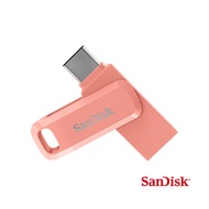SanDisk Ultra Go USB Type-C雙用隨身碟/ 公司貨/ 512GB/ 蜜桃橘