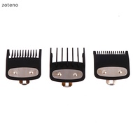 [zoteno] 2/3PCS Professional Cutg Guide Comb Hair Clipper Limit Comb with Metal Clip [new]