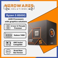 AMD Ryzen 5 8500G 6 Cores 12 Threads with Radeon Vega Graphics Gaming Desktop Processor Support AM5