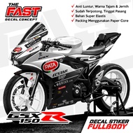 TERBARU BISA COD Decal Gsx R150 Full Body Stiker Gsx R150 Full Body Decal Gsx 150 Full Body Striping