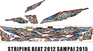 STIKER variasi striping beat 2012-2015 striping BEAT FI thailook