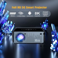 Projector Auto-Focus Android8K Bedroom home office conference teaching projector home theater projec